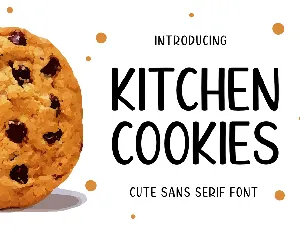 Kitchen Cookies font