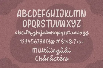 White Cakes font