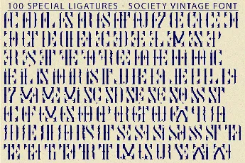 Society Vintage Demo font