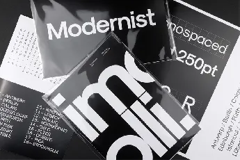 Modernist font