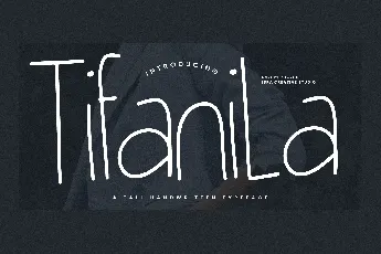 Tifanila Personal Use font