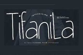 Tifanila Personal Use font