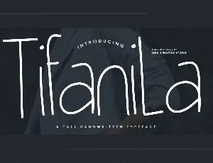 Tifanila Personal Use font