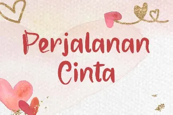 PerjalananCintaDemo font