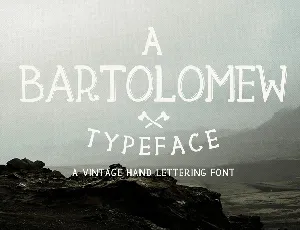 Bartolomew Free font