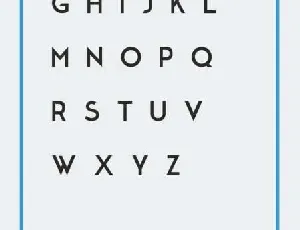 Moderne font