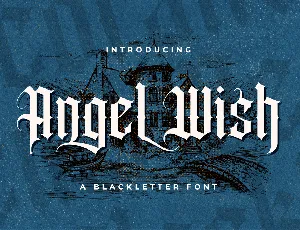 Angel wish font