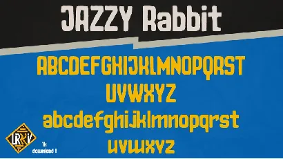 JazzyRabbit font