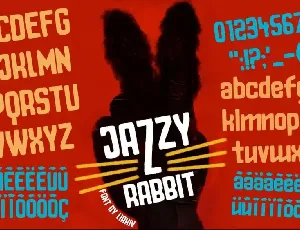 JazzyRabbit font