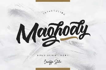 Maghody font