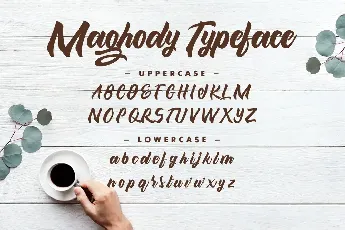 Maghody font