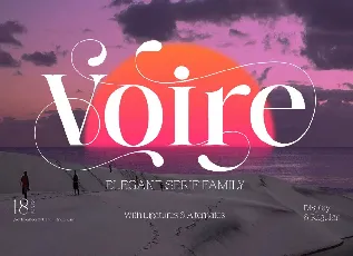 Voire Serif Family font