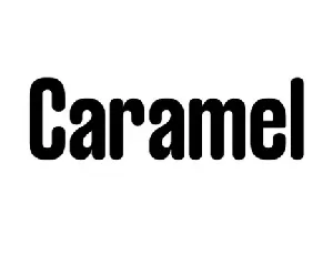 Caramel Sans Serif font