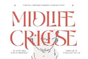 Midlife Cricise Serif font