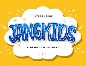 Jangkids font