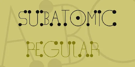 Subatomic font