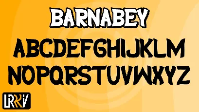 BARNABEY font