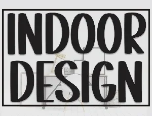 Indoor Design Display font