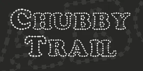 Chubby Trail font