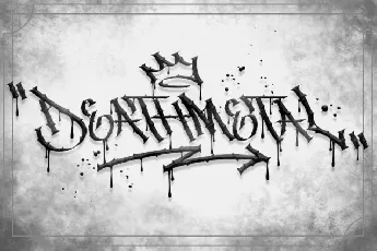 Deathmetal font