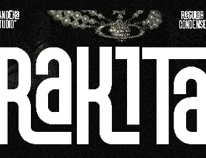 Rakita DEMO font