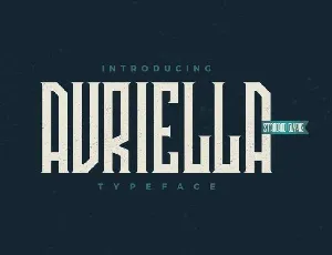 Avriella Typeface Free font