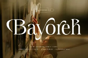 Bayoreh font