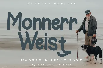 MONNERR WEIST DEMO font