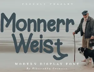 MONNERR WEIST DEMO font