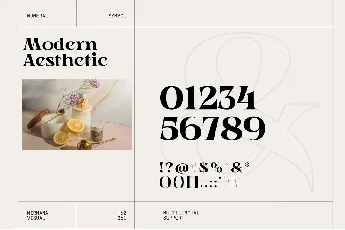 Modern Aesthetic font