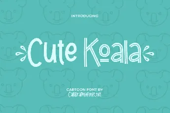 Cute Koala font