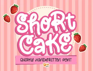 Short Cake font