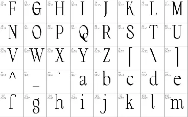 Asel Links font