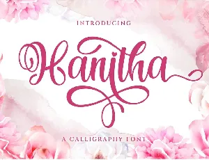 Hanitha font