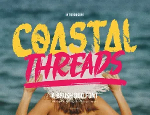 Coastal Threads font