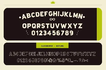 Clovedoper font