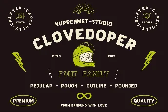 Clovedoper font