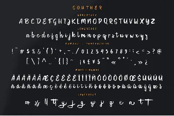 Souther font