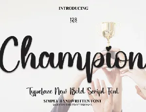 Champion Script font