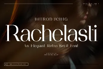Rachelasti Personal Use font