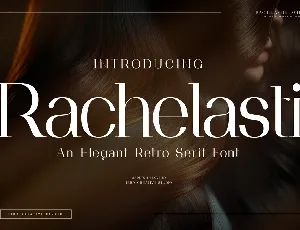 Rachelasti Personal Use font