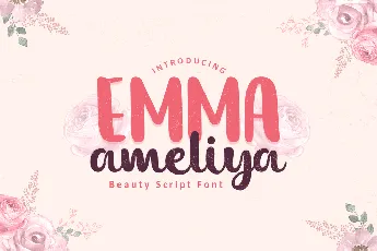 Emma Ameliya font