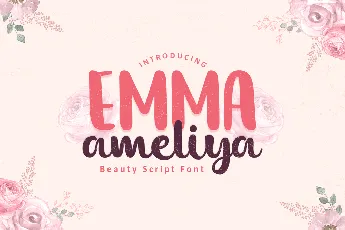 Emma Ameliya font