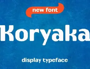 Koryaka Free font