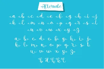 mbak Endang Demo font