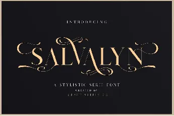 Salvalyn font