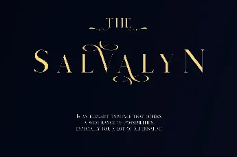 Salvalyn font