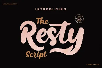 Resty font