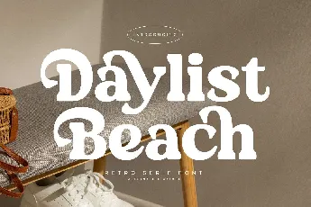 Daylist Beach font