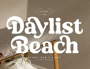 Daylist Beach font
